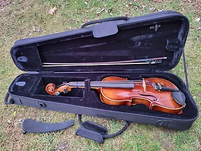 1979 A. R. Seidel VA10E Antonius Stradivarius Violin With Glasser Bow & Case • $129.99