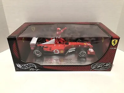 1:18 2002 Michael Schumacher #1 Ferrari F2002 5 World Champion Racing Legend (A) • $169.98