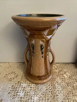 Arts And Crafts  Roseville Pottery Mostique Handled 8” Vase 1916 • $180