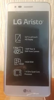 LG Aristo MS210 Smartphone - MetroPCS Locked Factory Restored - Clean Phone IMEI • $39.95