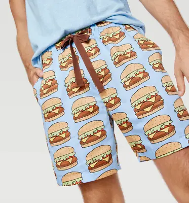 New Peter Alexander Mens Hamburger Mid Shorts Xxl - Pockets Rrp$59.95 • $30