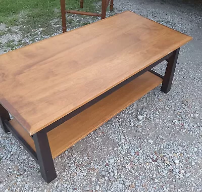 Mid Century Maple Coffee Table By Borkholder  (CT328) • $499