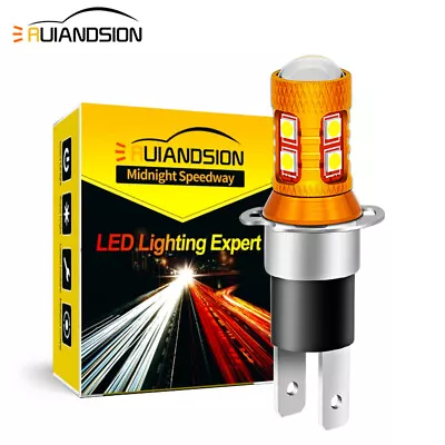 Ruiandsion H3C LED Bulb Car Fog Light DRL Wide Voltage 1800lm White Non Polarity • $10.33