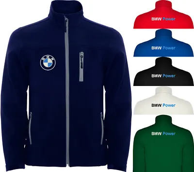 BMW Power BMWM Embroidered Logo On Softshell Jacket Veste Blouson • $44.98