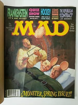 Mad Magazine March/April 1995 Monster Spring Issue Frankenstein -M120 • $9.99