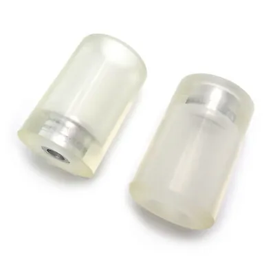 Clear Universal 10mm 45*70mm Motorcycle Frame Sliders Crash Protector • $14.99