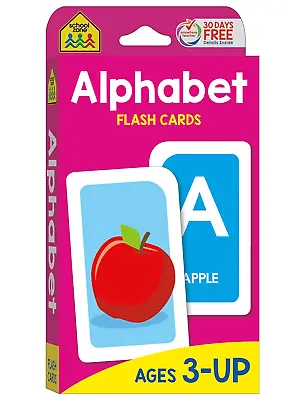 Flash Cards For Kids ABC Alphabet Toddlers Early Learning Educational First Word • $5.54