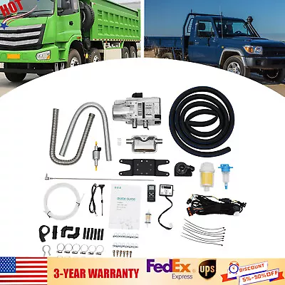 5000W 12V Diesel Water Heater Kit For RV Cars Heat Conduction Coolant Heating US • $310