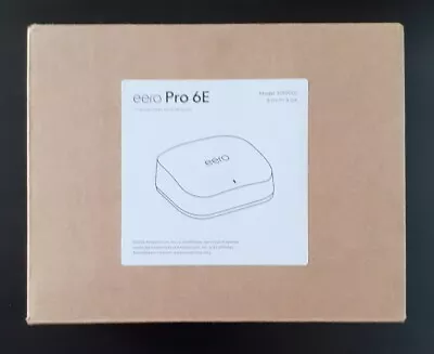 £100 • Buy Amazon Eero Pro 6E Mesh Wi-Fi 6E Router Brand New Unused