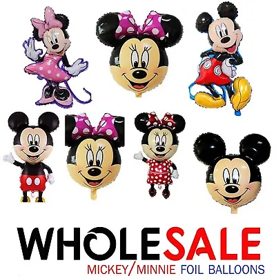 Mickey Minnie Mouse Theme Birthday Party Foil Air Fill Balloon UK Seller • £2.79