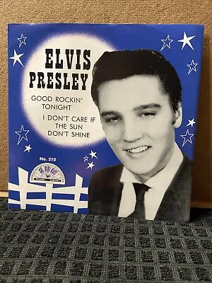 Elvis Presley Good Rockin' Tonight SUN  201/ Vinyl 45 Picture Sleeve Red Vinyl • $14.95