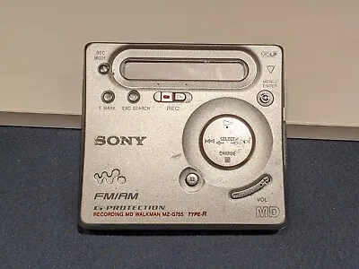 £24.99 • Buy SONY MD Minidisc MZ-G755 With AM/FM Radio. Disc Error Fault