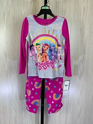 My Little Pony Fleece 2-Piece Sleep Set Girl's Size 6 Pink NEW MSRP $38 • $19.99