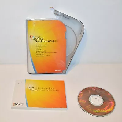 MS Office Small Business 2007  Full Retail Edition W/COA And Product Key • $39