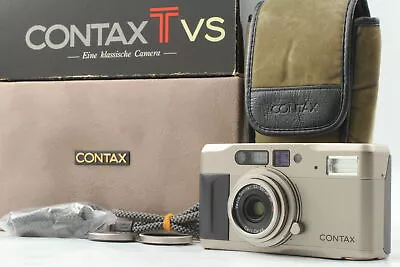 [Near MINT+3 In Boxed Case] Contax TVS Point & Shoot 35mm Film Camera From JAPAN • $795.16