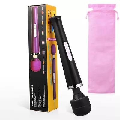 Multi-Speed 20 Speed Handheld Massager Wand Vibrating Massage Magic Full Body • $14.80