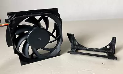 Original Xbox 70mm Silent Fan Modification Upgrade & 3d Printed Adapter (Quiet) • £22