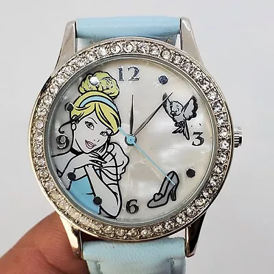 Disney Accutime Cinderella Women's Watch 36MM Crystal Bezel New Battery • $16.02