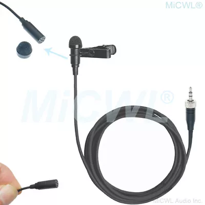 Black ME2 Lapel Microphone For Sennheiser G2 G3 G4 MKE2 Clip-On Wireless System • $19.12