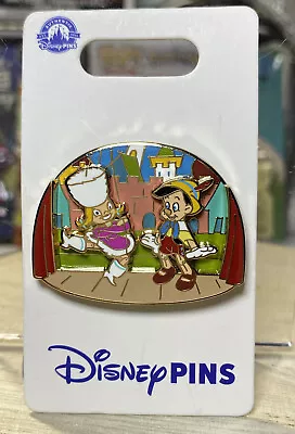 Disney Parks Pinocchio Pin 2022 Pinocchio Marionette Dancing Doll Pin • $23.61