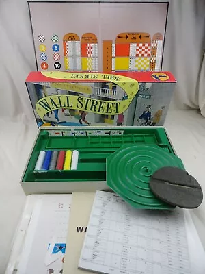 Wall Street Board Game Stock Market Capitalism  Business 1986 Vintage New • $29.99