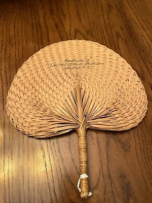 Vintage Funeral Home Fan • $15