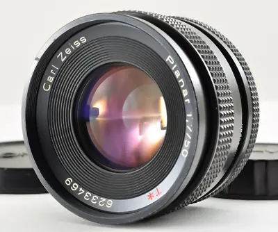 Contax Carl Zeiss Planar T* 50mm F/1.7 AEJ C/Y MF Lens From JAPAN [Excellent +5] • $189.90