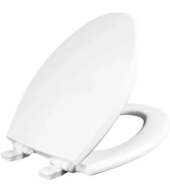 Mayfair 1847SLOW Kendall Slow-Close Enameled Wood Toilet Seat ELONGATED White • $22.39