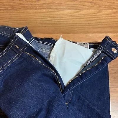 Wrangler Jeans Mens Stretch Comfort Solutions Dark Indigo Mens 85498PS 42X 29 • $20