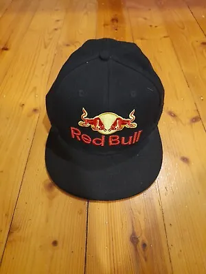 New Era Red Bull Black Flexfit Black Hat • $24