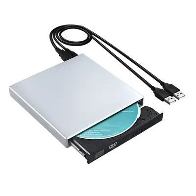 CD Reader Burner Writer Drive External Bluray Player Portable • £22.75