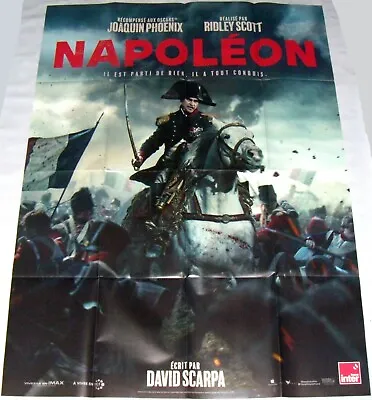 NAPOLEON Ridley Scott  Joaquin Phoenix Bonaparte LARGE French POSTER • £29.19