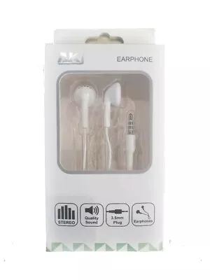 Wired Earbud Earphone Stereo Headphone With 3.5mm Jack Remote Mic Ipod Ipad Ipho • $7