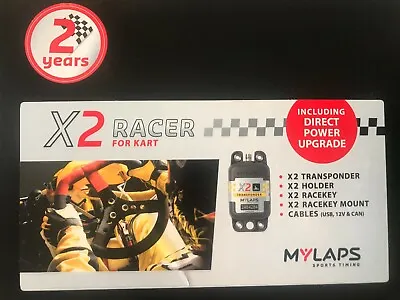 MYLAPS X2 Direct Power Kart Transponder Includes 2 Year Subscription • $217.49