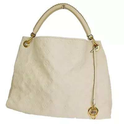 Louis Vuitton Artsy White Leather Handbag Authentic • £1604.97