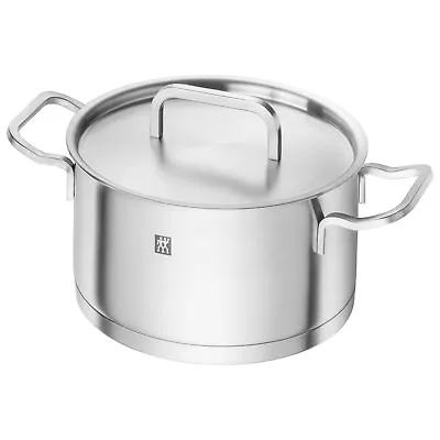 Zwilling 16cm Stockpot With Lid Induction Stove Suitable 18/10 (Open Box) • £14.99