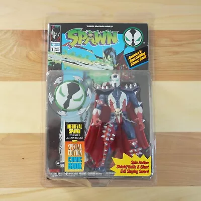 Todd McFarlane's Spawn Medieval Spawn Poseable Action Figure 1994 Unopened • $20.99