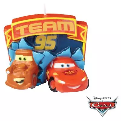 Disney Cars 3D Molded Cake Topper Candle 1 Piece Birthday Party Decoration • £4.77