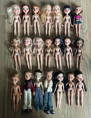 $169.99 • Buy HUGE LOT Of 21 RARE Vintage Bratz Girls Boys Doll BIG MGA ACCESSORIES TOYS OLD