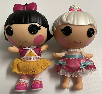 2x Lalaloopsy Littles Beauty Fairest + Mimi La Sweet Little Sisters Dolls • $22