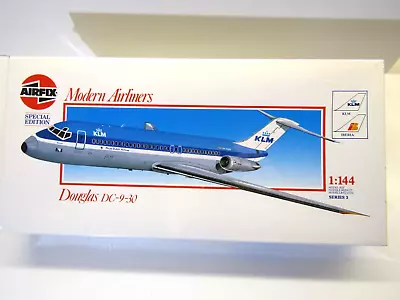 Airfix 1:144 Scale Douglas DC-9-30 Special Edition KLM/Iberia Model Kit - Sealed • $44.92