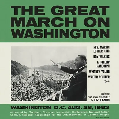 V/A The Great March On Washington LP NEW VINYL Motown Reissue Martin Luther King • $23.99