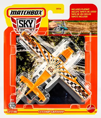 2024 Matchbox Sky Busters® #27 Cessna® Caravan® ORANGE | ISLAND TAXI | FSC • $3.99