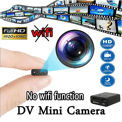 1080P HD Mini Hidden Spy Camera Security Motion Detection Night Vision Cam Home • $19.99