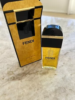 Fendi By Fendi Eau De Parfum 1.7 Fl. Oz 80% 50 Ml Vintage Original Box Unused • $595