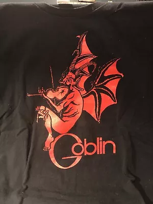 Vintage GOBLIN ‘70’s Synth Rock Band Tee Shirt-Dawn Of The Dead/Dario Argento • $27.99