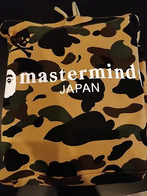 A Bathing Ape Bape X Mastermind Japan 1st Camo Hoodie 2016 Size Small • $700