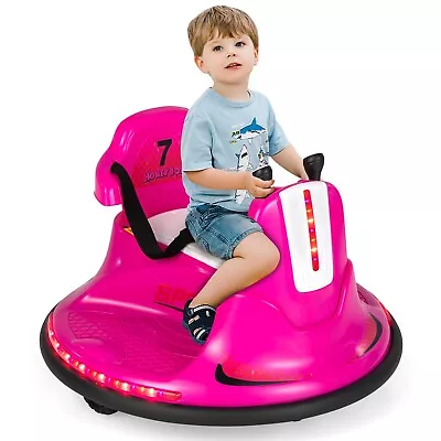 Kids Ride-On Bumper Car Electric Children 360° Swivel Toy Car 6V  Remote Control • £96.95