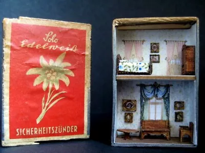 £85 • Buy Tiny 1/144th Furniture In Matchbox House- Boot Matchbox Holder-Celia Mayfield
