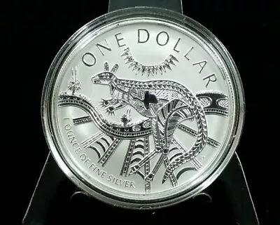 $49.99 • Buy  Elizabeth II Silver Kangaroo 2003 Australian $1 One OZT Dollar Coin Round #6095
